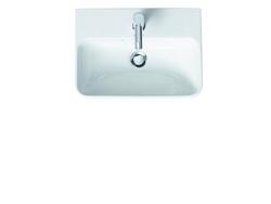17-3/4 in. Wall Mount Rectangular Ceramic Bathroom Sink in White