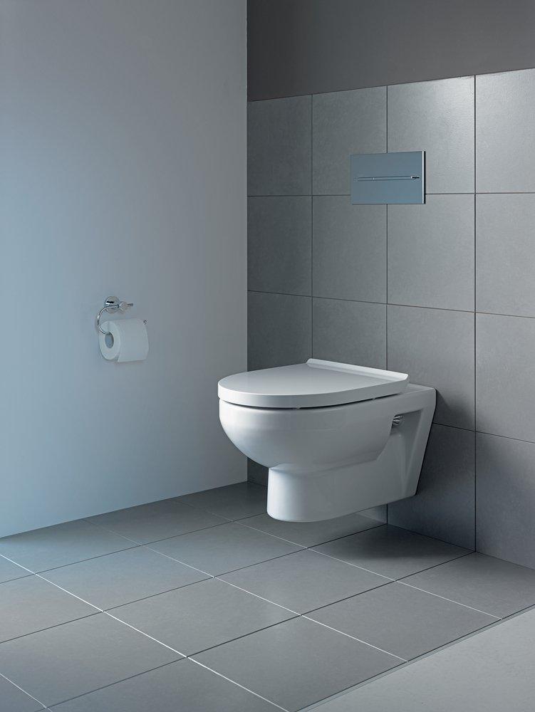 Duravit White 1.6 gpf Wall Mount Toilet in White 