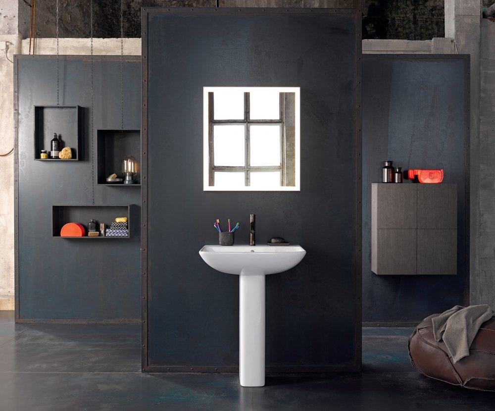 Duravit White Alpine Wall Mount Vessel 