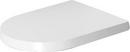 Duravit White Elongated Closed Front Toilet Seat with Cover 