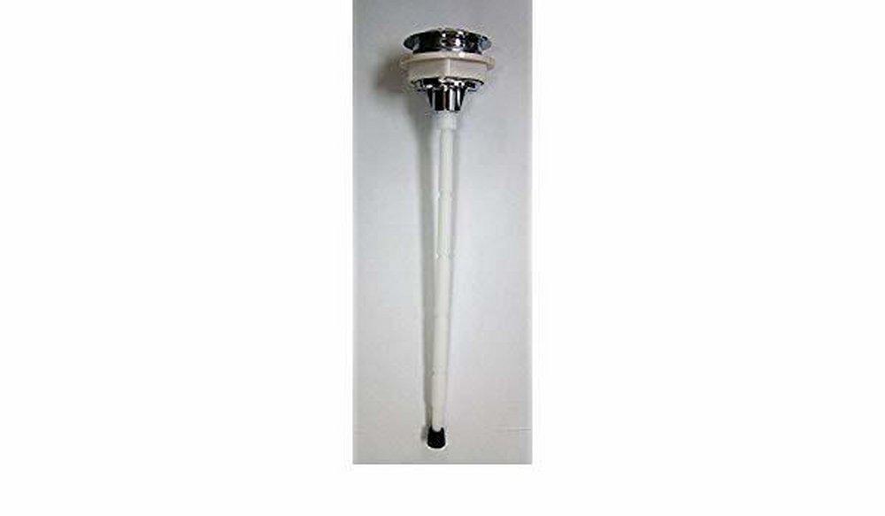 Duravit Chrome Single Push Button for Duravit USA 210301 1-Piece Toilet 