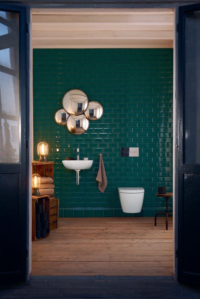 Duravit White Alpin Wall Mount Vessel 