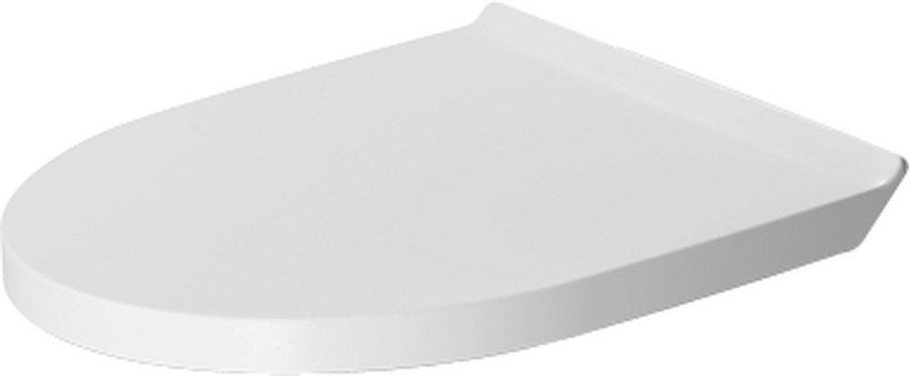 Duravit White Alpin Elongated Closed Front with Cover Toilet Seat 
