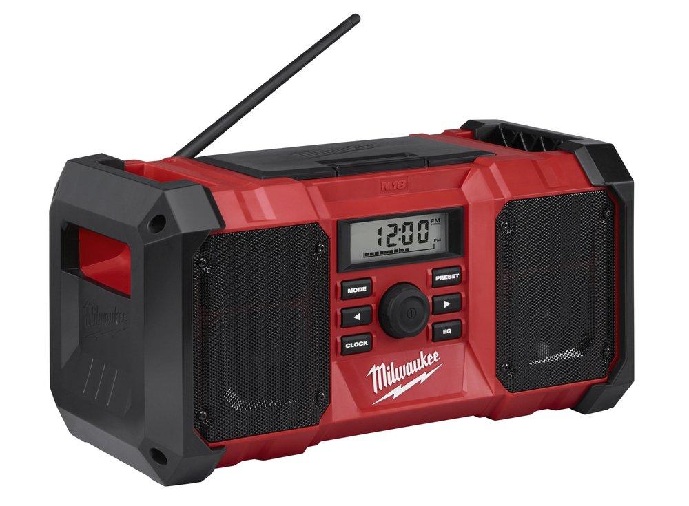 Milwaukee&reg; Black Cordless Radio 