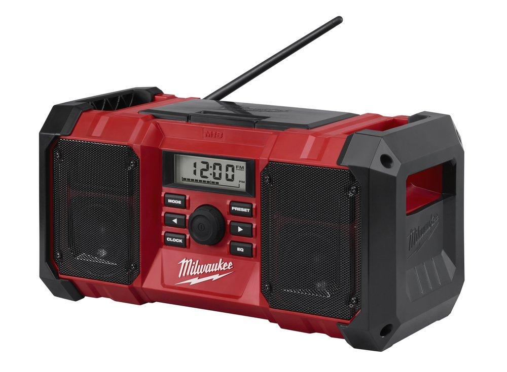 Milwaukee&reg; Black Cordless Radio 