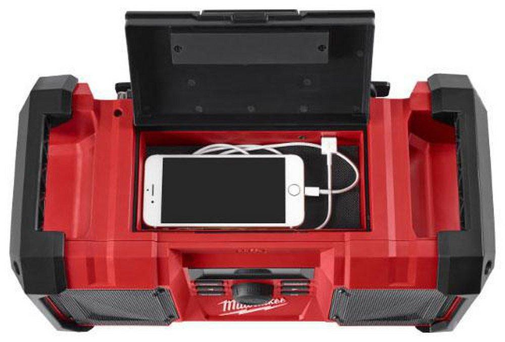 Milwaukee&reg; Black Cordless Radio 