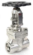 William E Williams Valve Corporation Forged Stainless Steel Flanged Gate Valve 