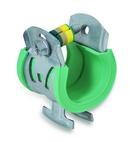 3/4 - 1 in. Zinc Magnesium Steel and Rubber Strut Pipe Clamp
