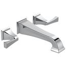 Two Handle Minispread Bathroom Sink Faucet in Polished Chrome