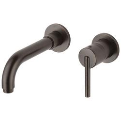 Single Handle Wall Mount Bathroom Sink Faucet in Venetian Bronze