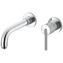 Delta Faucet Chrome Single Handle Wall Mount Bathroom Sink Faucet 