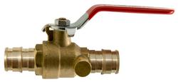 1/2 in. Brass Full Port F1960 Ball Valve