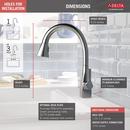 Delta Faucet Chrome Single Handle Pull Down Kitchen Faucet 