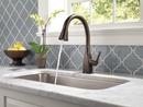 Delta Faucet Venetian Bronze Single Handle Pull-Down Kitchen Faucet With Touch2O&reg;and ShieldSpray&reg;Technologies 