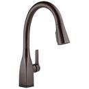 Delta Faucet Venetian Bronze Single Handle Pull-Down Kitchen Faucet With Touch2O&reg;and ShieldSpray&reg;Technologies 