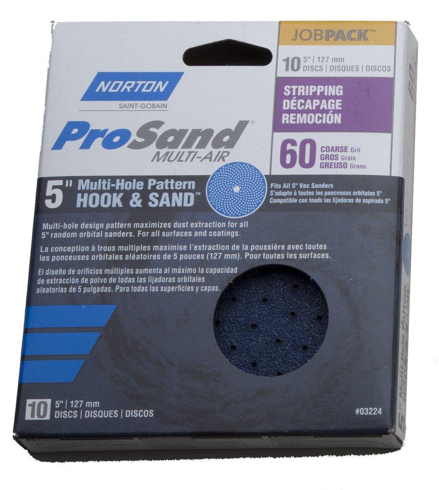 Saint-Gobain Abrasives/Norton Grit Paper Disc 10 Pack 