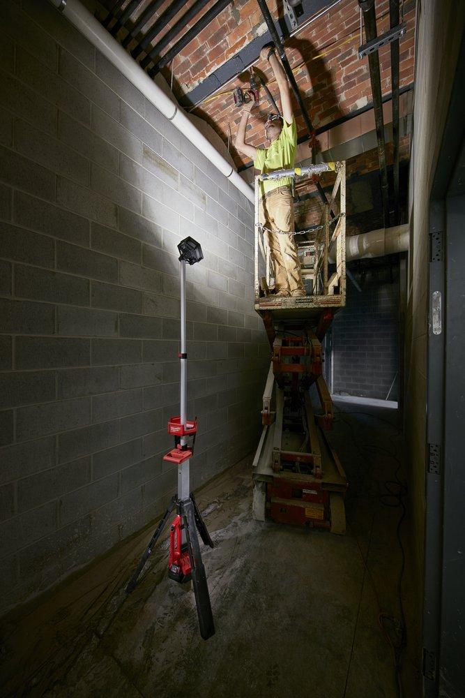 Milwaukee&reg; Black Trueview LED Stand Light 