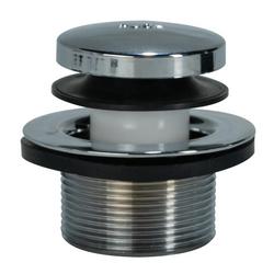 Toe-Tap Drain in Polished Chrome