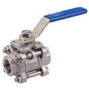 1 in. Stainless Steel Standard Port NPT x Socket Weld CL800 Fire-Tite Ball Valve w/Xtreme Seats