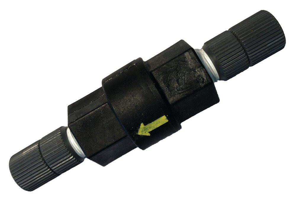 Enchlor In-Line Chlorine Gas Check Valve 