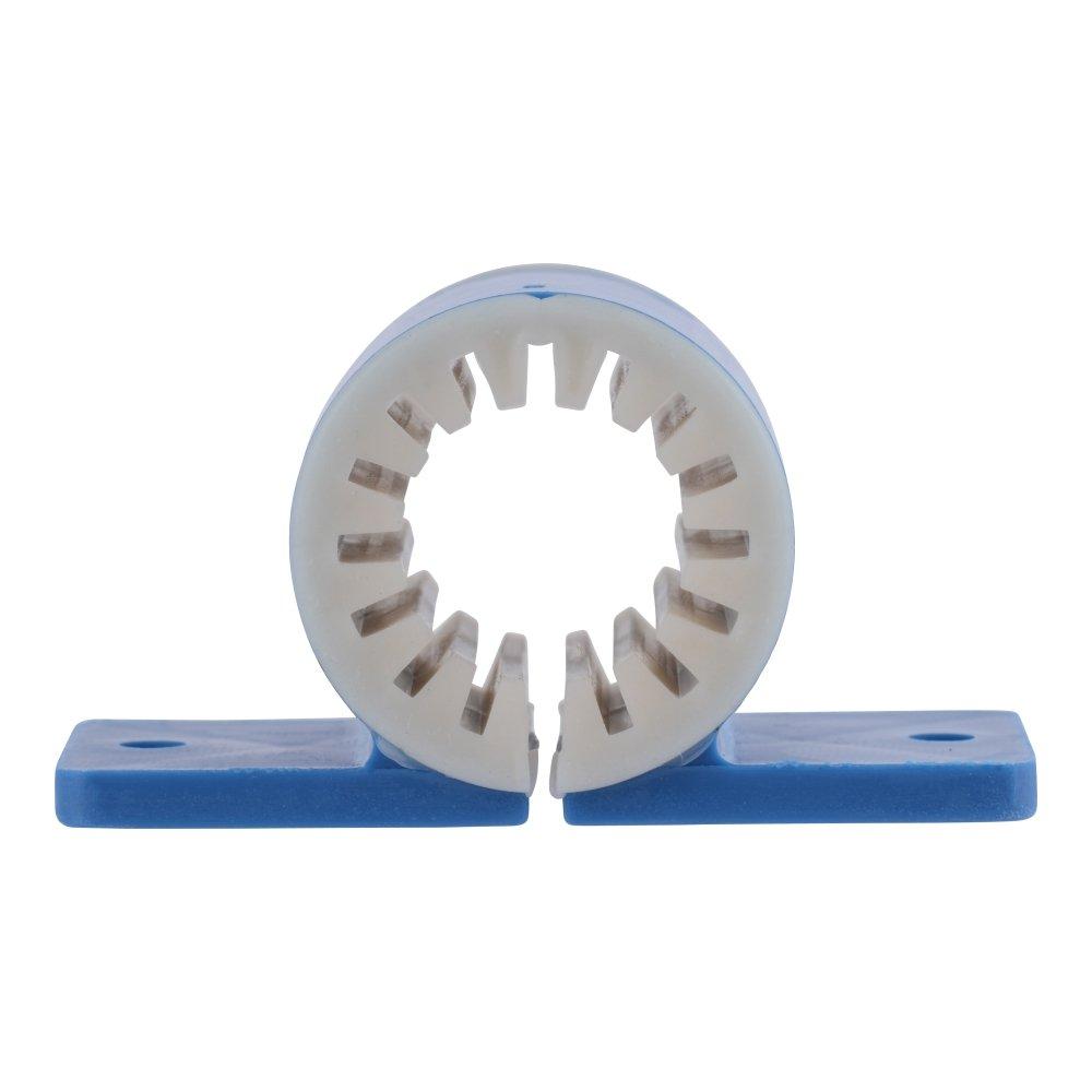 HoldRite™ Blue Plastic and Synthetic Rubber Standard Pipe Clamp 