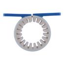 HoldRite&trade; Blue Plastic and Synthetic Rubber Standard Pipe Clamp 
