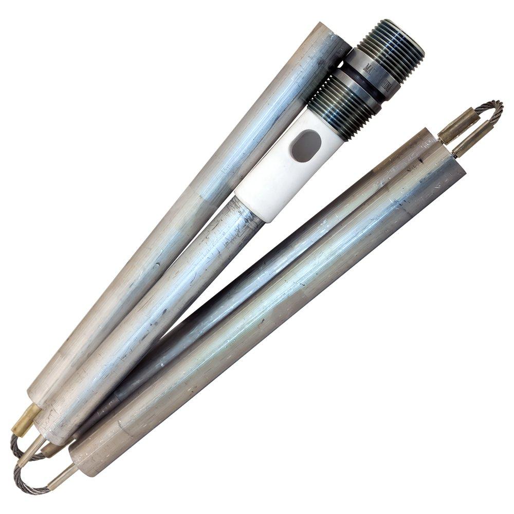 Lincoln Products® 44 in. Nipple Type Magnesium Flexible Anode Rod ...