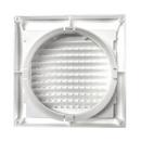 Builder's Best White 5-1/2 in. Louvered Hood in White 