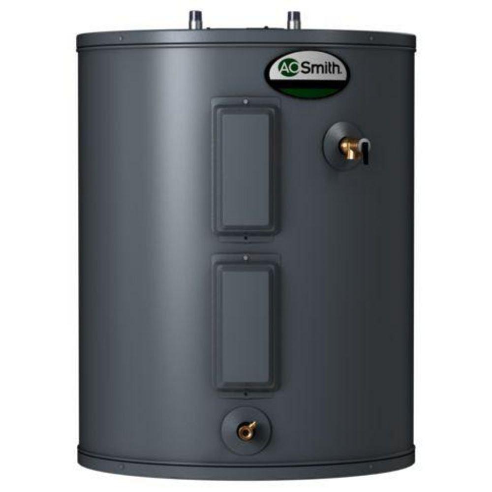 A.O. Smith High Efficiency, Lowboy and Storage Tank 4.5kW 2-Element Residential Electric Water Heater 