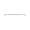 13-1/6 x 3/8 in. Square Bar Pull in Brushed Satin Nickel