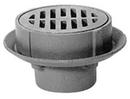 Zurn Push On Cast Iron Polished Bronze Floor Drain 
