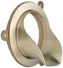 4 x 6-1/10 in. Iron Pipe Downspout Nozzle with Flange Ring