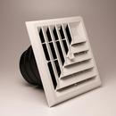 Rectorseal White 8 x 8 in. Ceiling Diffuser with 2-Way Grille 