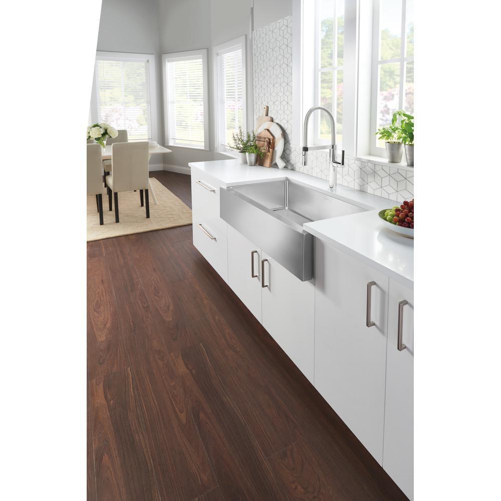 Top Knobs Brushed Satin Nickel 9-11/25 in. Bar Pull 