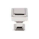 Top Knobs Polished Nickel 1 in. Zinc Alloy Cabinet Knob 