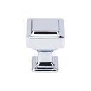 Top Knobs Polished Chrome 1 in. Zinc Alloy Cabinet Knob 