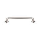 7-1/4 in. Zinc Alloy Oculus Oval Pull in Brushed Satin Nickel