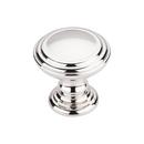 1-1/2 in. Rounded Knob in Polished Nickel