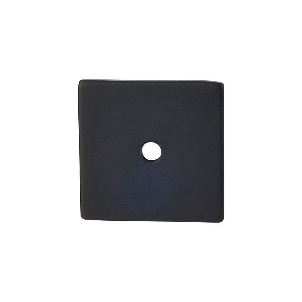 Top Knobs Black Square Backplate 