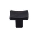 1-1/4 in. Quilted Knob in Flat Black