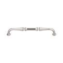 7-5/8 x 3/4 in. Chalet Pull in Brushed Satin Nickel