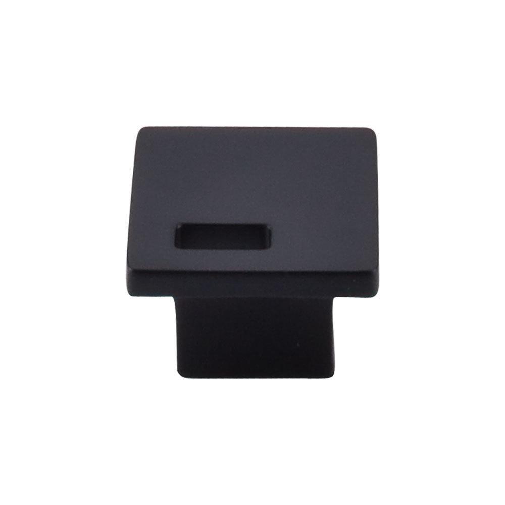 Top Knobs Flat Black 1-1/4 in. Cabinet Knob 