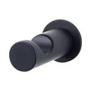 Top Knobs Flat Black 1 Robe Hook 