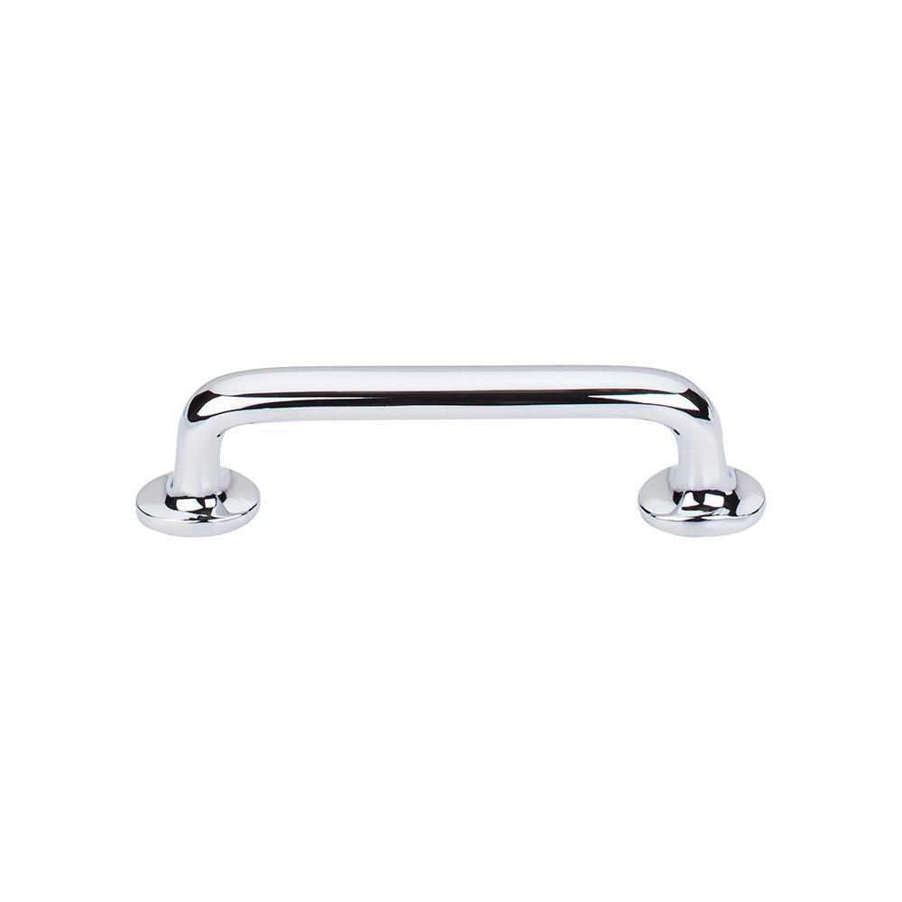Top Knobs Polished Chrome 5 in. Rounded Pull 