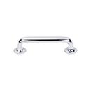 Top Knobs Polished Chrome 5 in. Rounded Pull 