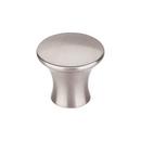 1-1/8 in. Rounded Knob in Brushed Satin Nickel