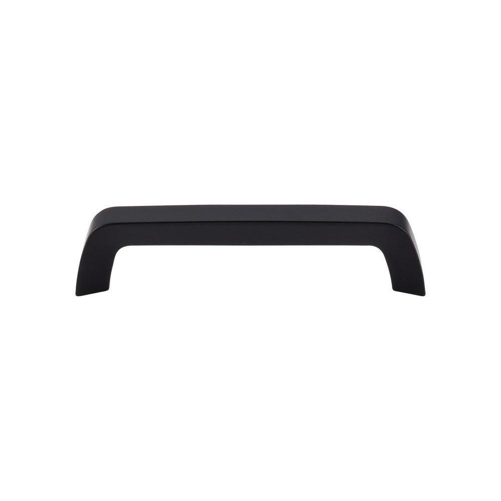 Top Knobs Flat Black 5-1/2 in. Tapered Cabinet Bar Pull 