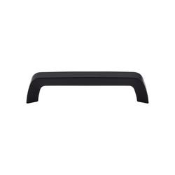 5-1/2 in. Tapered Cabinet Bar Pull in Flat Black