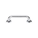 Top Knobs Polished Chrome 4-3/4 x 5/8 in. Oval Pull 