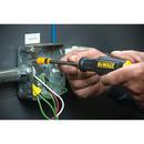 DEWALT Black Manual Magnetic Multi-bit Hex 4 Piece Screwdriver 